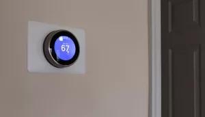 Thermostat in home