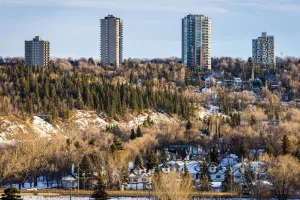 Edmonton high-rise apartments