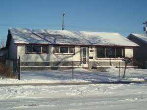 Basementless House in Britannia-Youngstown, Edmonton