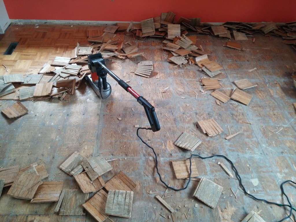 How to Remove Parquet Flooring Article from Gimmeshelter