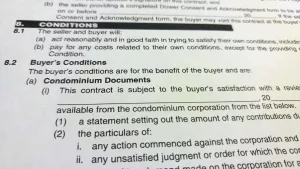 Condo Docs Condition Alberta